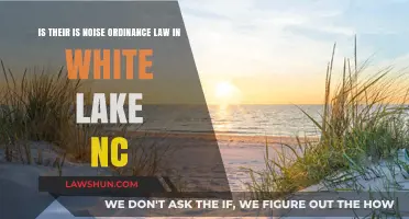 White Lake, NC Noise Ordinance: Understanding Local Laws and Regulations