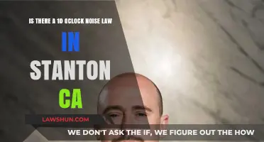 Stanton, CA Noise Ordinance: Does a 10 PM Law Exist?