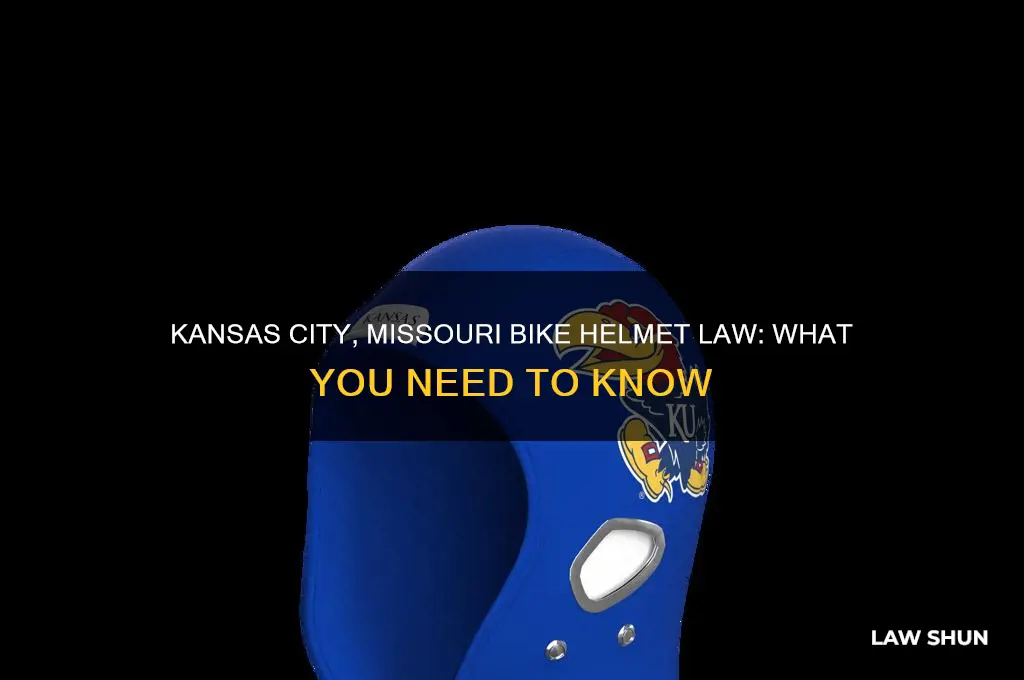 is there a bike helmet law in kansas city missouri