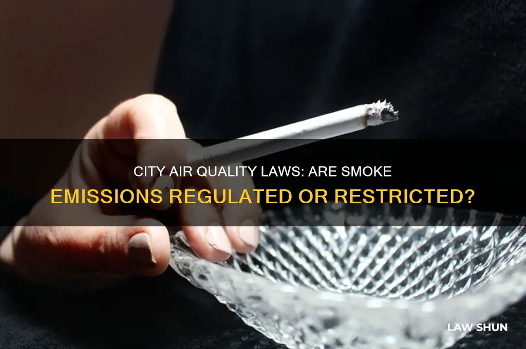 is there a city law against smoke in the air