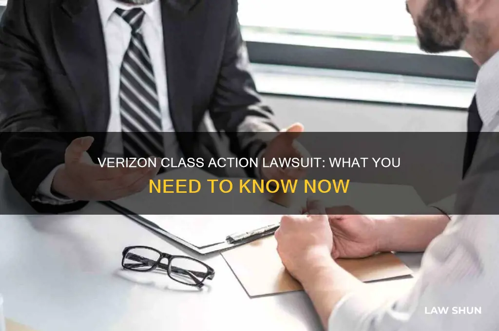 is there a class action law suit against verizon