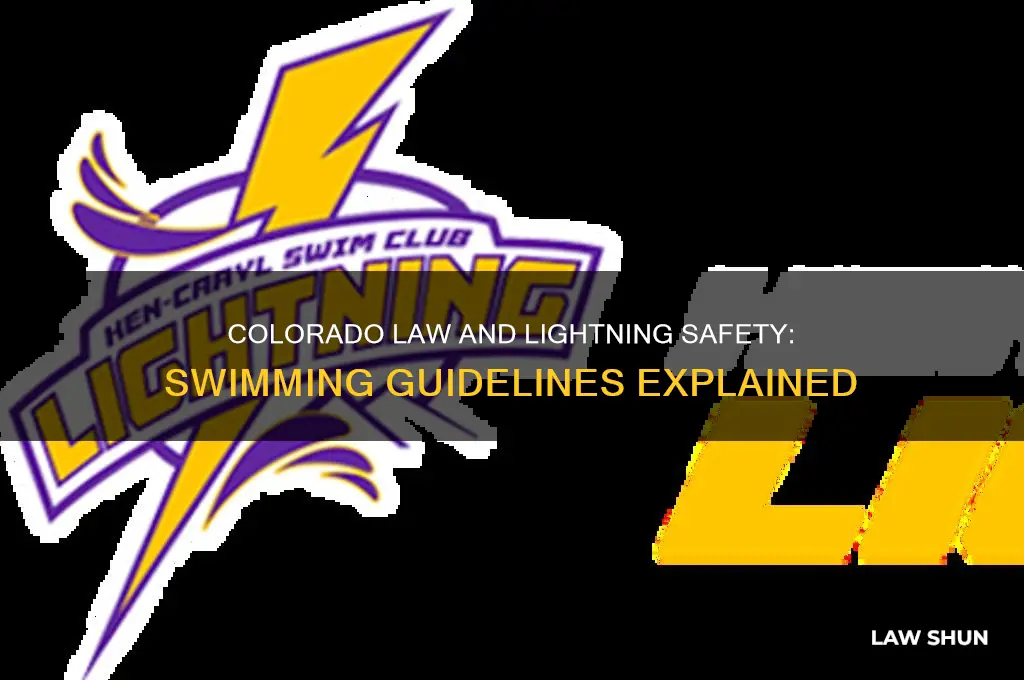 is there a colorado law on swimming and lightning strikes