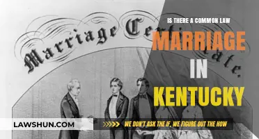 Kentucky Common Law Marriage: What's the Law?
