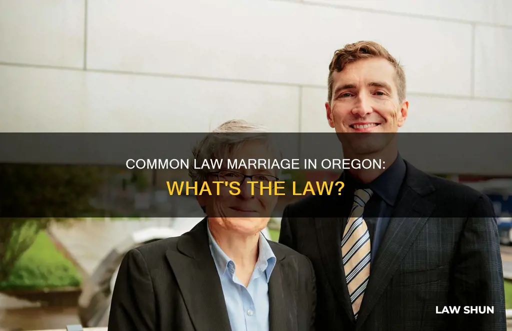 is there a common law marriage in oregon