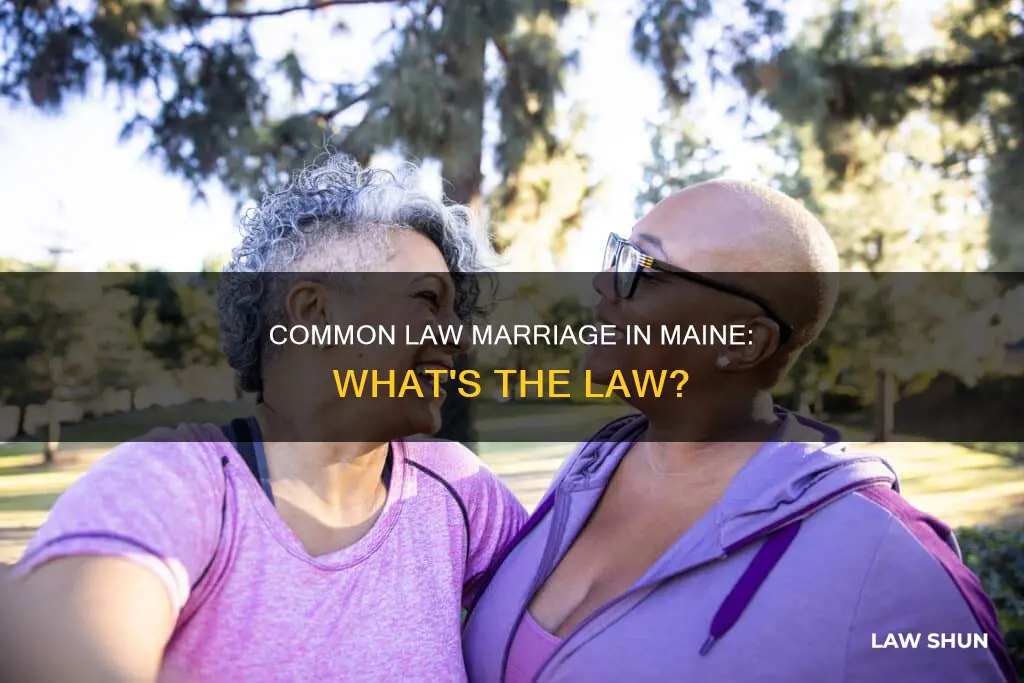 is there a common law marriage law in mai e