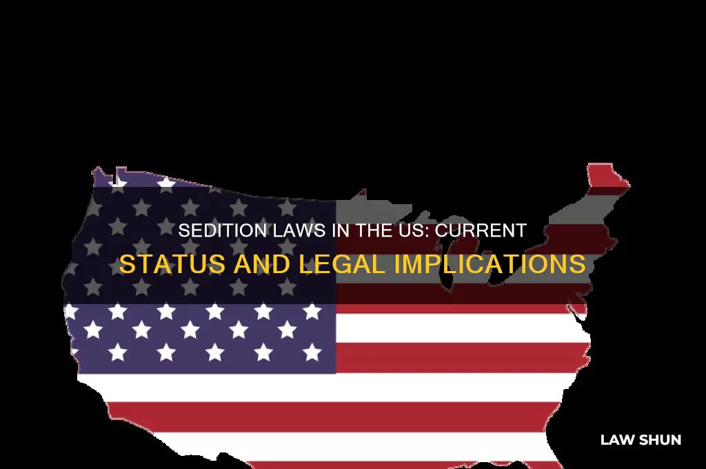 is there a current law against sedition in the us