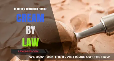 Legal Scoop: What Constitutes Ice Cream According to Law?