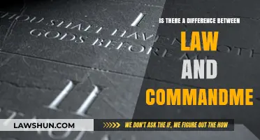 What's the Difference: Law and Commandments?