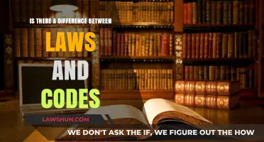 What's the Difference: Laws vs. Codes