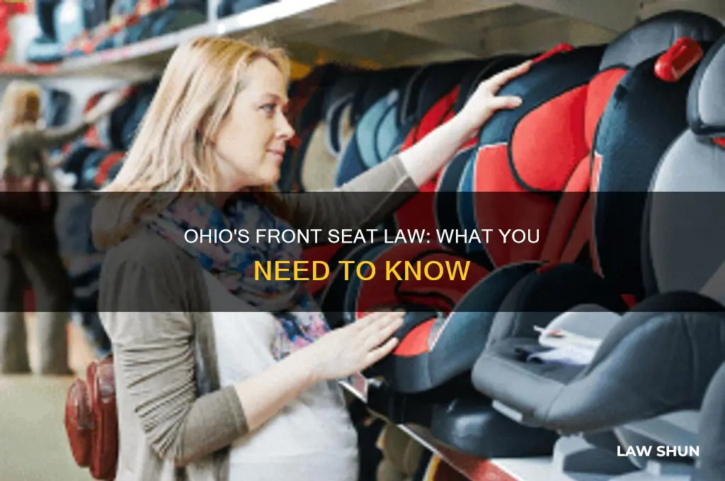 is there a front seat law in ohio