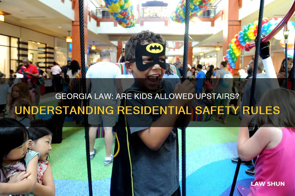 is there a georgia law for kids upstairs
