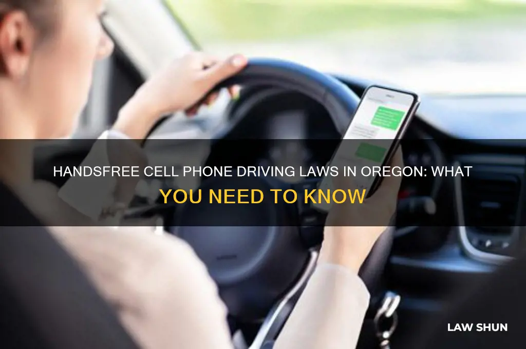 is there a handsfree cell phone driving law in oa