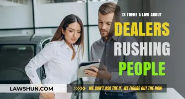 Dealer Pressure Tactics: Legal Limits on Rushed Sales Practices