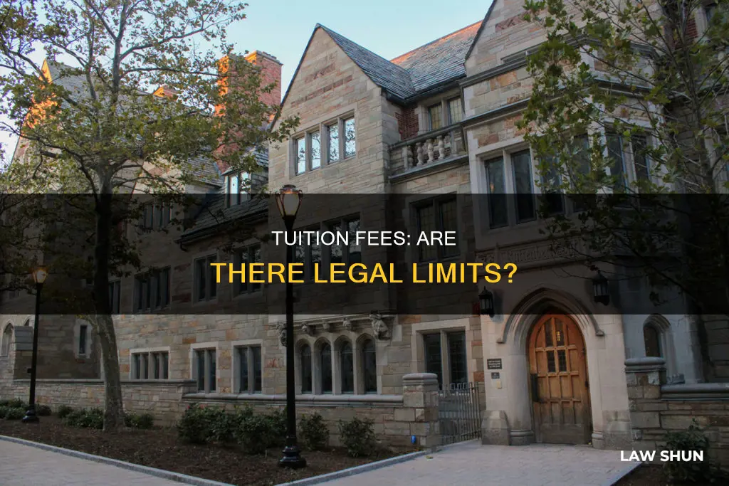 is there a law about how much tuition can be