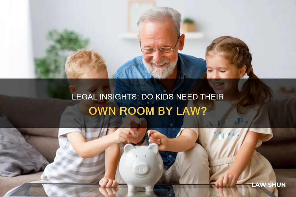 is there a law about kids having their own room