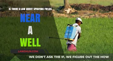 Legal Limits: Spraying Fields Near Wells – What You Need to Know