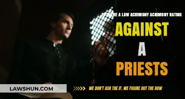 Legal Acrimony: Are Priests Protected by Law from Hostility?