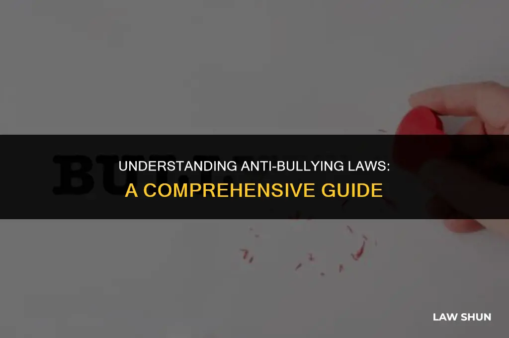 is there a law against bullying