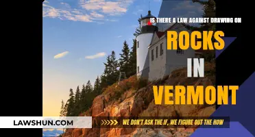 Vermont's Rock Art Laws: Can You Legally Draw on Rocks?