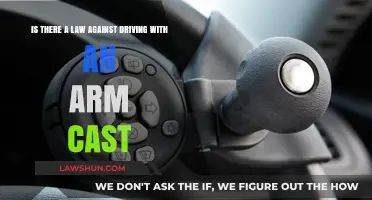 Driving with an Arm Cast: Legal or Liability?