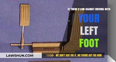 Driving with Your Left Foot: Legal or a Traffic Violation?