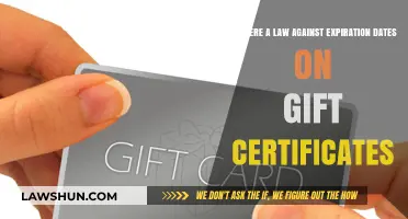 Are Gift Certificate Expiration Dates Legal? Understanding the Law