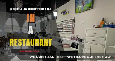 Filing Nails in Restaurants: Legal or Social Faux Pas?