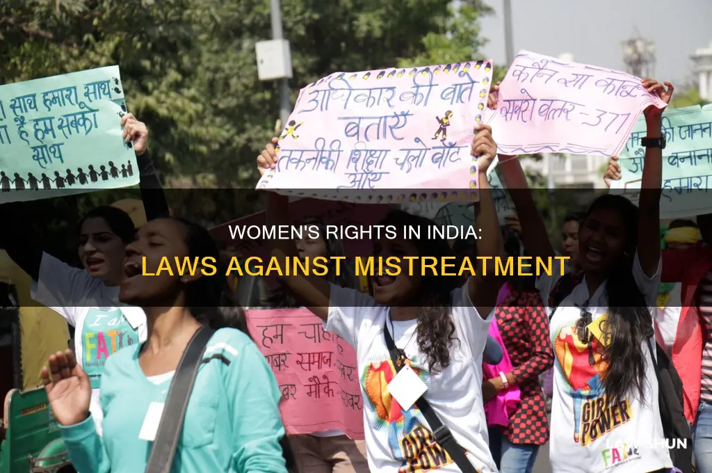 is there a law against mistreatment of women in india