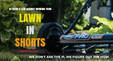 Mowing in Shorts: Legal or Lawn Care Faux Pas?