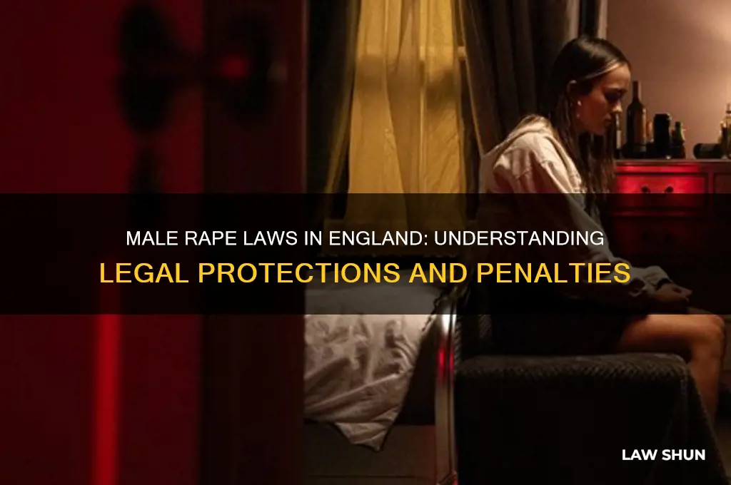 is there a law against raping a man in england