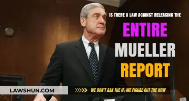 Is Releasing the Full Mueller Report Legal? Exploring the Law