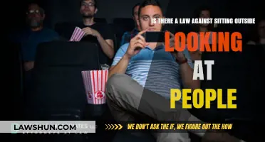 Is It Legal to Sit Outside and Watch People?