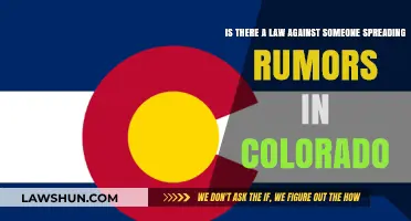 Colorado Rumor Laws: Legal Consequences for Spreading False Information?