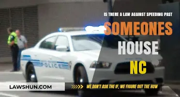 Speeding Past Homes in NC: Legal Consequences and Local Laws