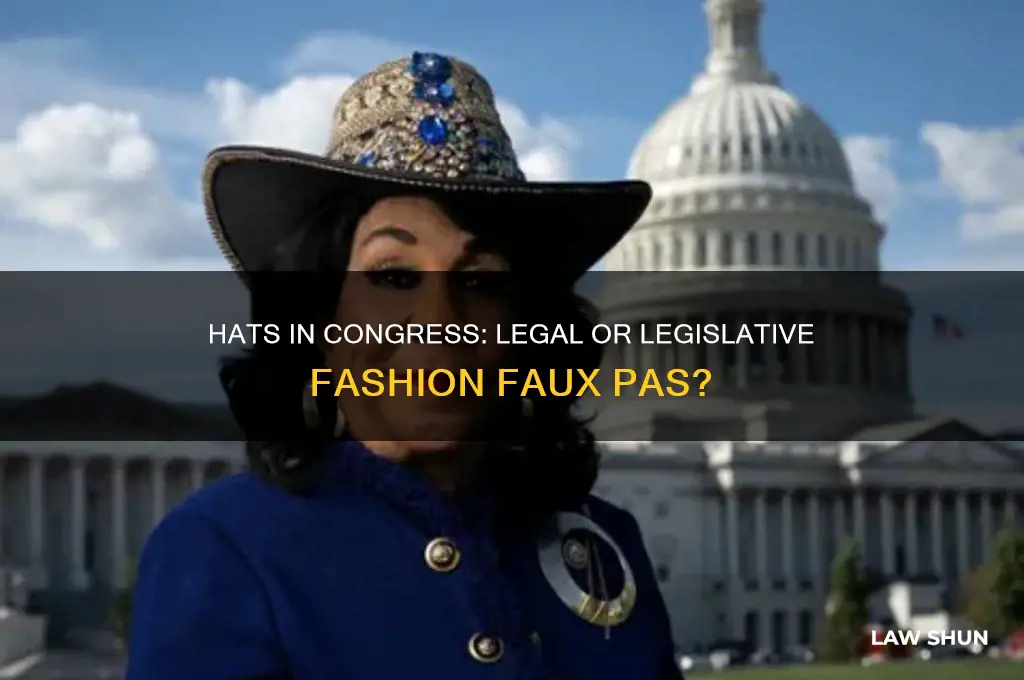 is there a law agianst wearing hats in congress