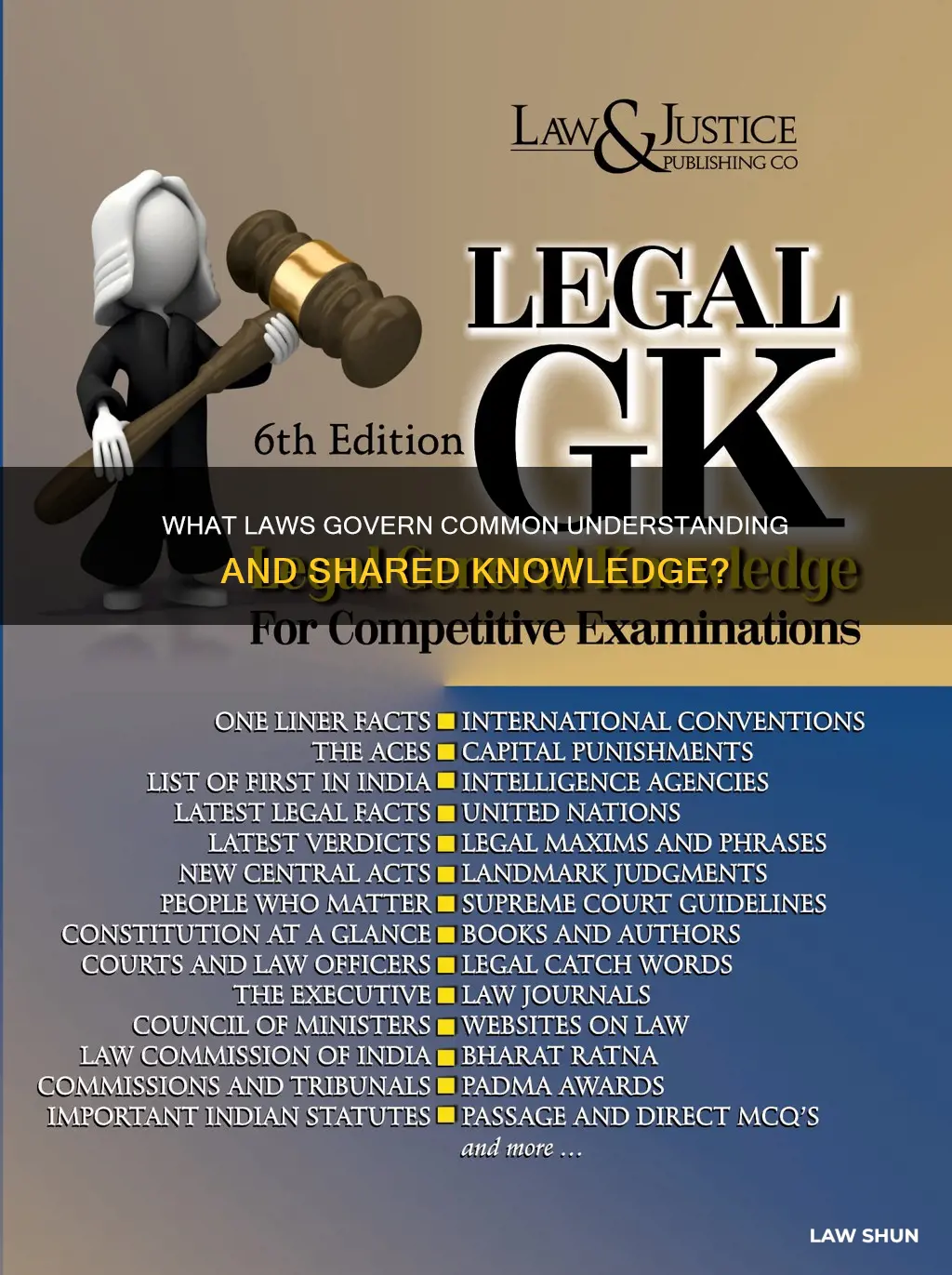 is there a law for common understanding or common knowledge