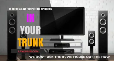 Legal Limits: Trunk-Mounted Speakers and Noise Ordinances Explained