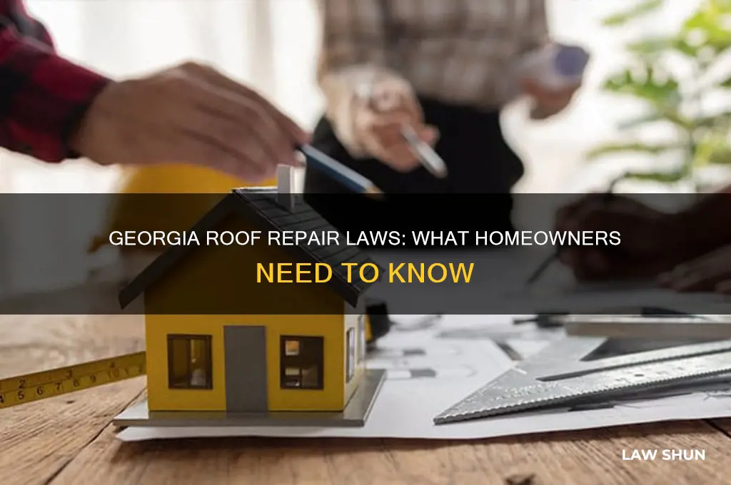 is there a law in georgia about roof repairs