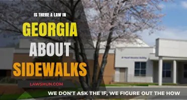 Georgia Sidewalk Laws: What You Need to Know