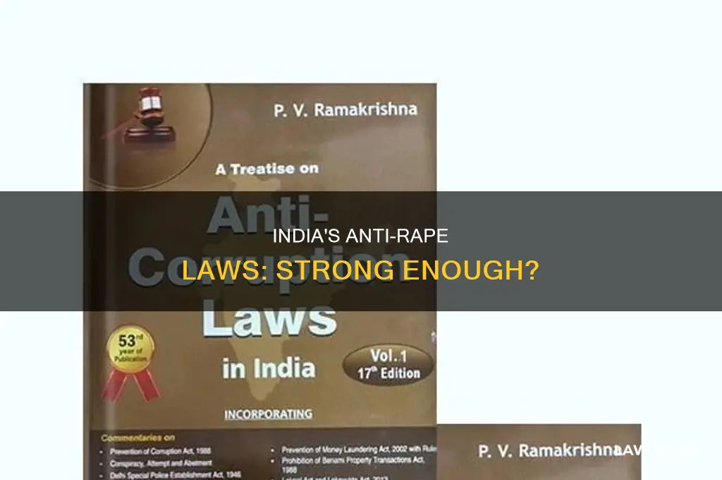 is there a law in india against rape