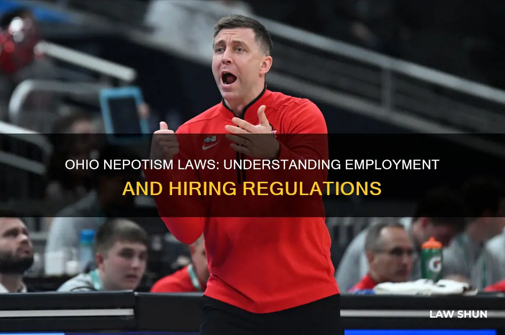is there a law in ohio against nepotism