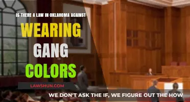Oklahoma Gang Colors: Legal Restrictions and Public Safety Concerns