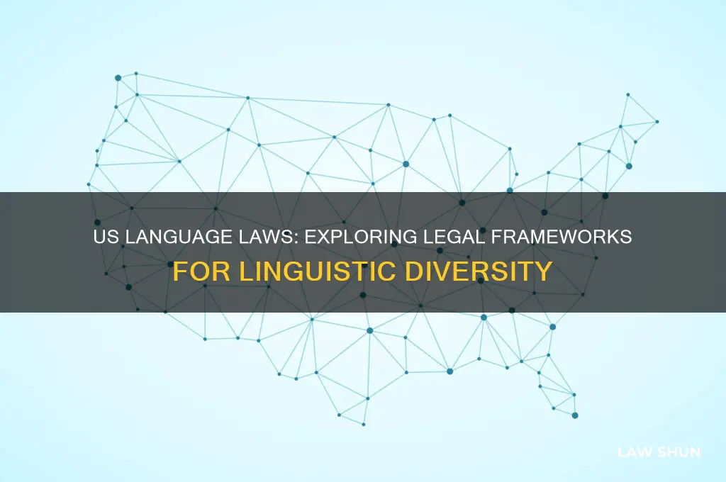 is there a law in the us regarding language