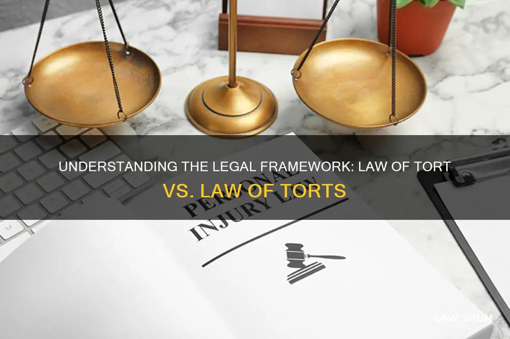 is there a law of tort or law of torts