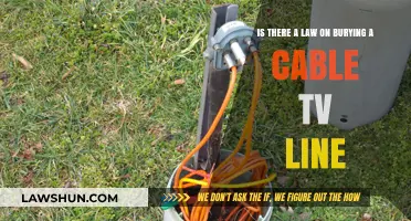 Legal Requirements for Burying Cable TV Lines: What You Need to Know