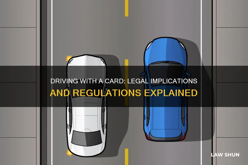 is there a law on driving with with a crd