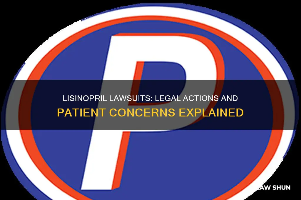 is there a law suit against lisinopril