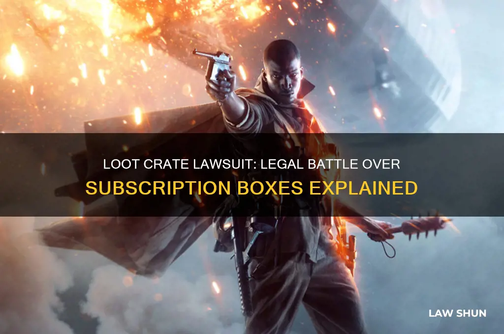 is there a law suit against loot crate