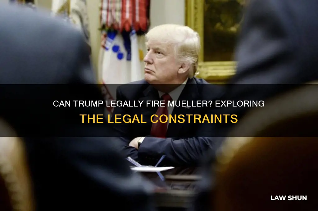 is there a law that prevent trump from firing muller
