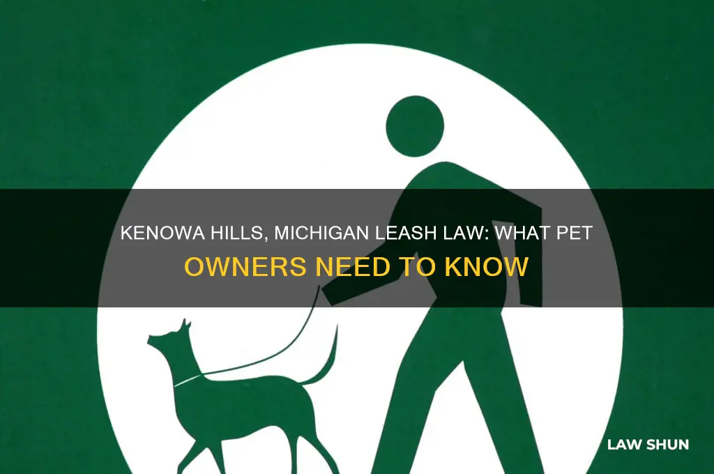 is there a leash law in kenowa hills michigan
